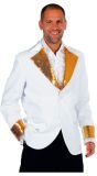 Wit gouden colbert heren
