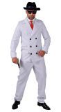 Wit maffia outfit mannen