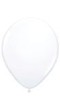 Witte basic ballonnen 50 stuks 30cm
