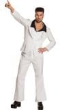 Witte disco danser outfit mannen