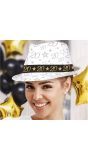 Witte Fedora 20 Jaar Verjaardag