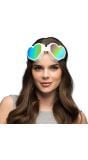 Witte Hartjes Rave Bril