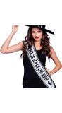 Witte 'Miss Halloween' sjerp