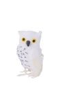 Witte uil decoratie