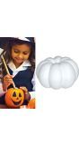 Witte versierbare pompoen 18 x 10 cm halloween