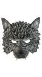 Wolf Masker Grijs Dames Mannen