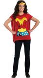 Wonder Woman Shirt en Cape Dames