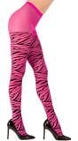 Zebra Print Panty Roze