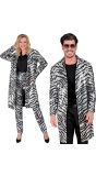 Zebraprint Pailletten Jas