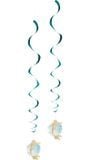 Zeemeermin decoratie swirl hangers