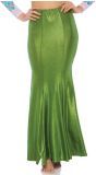 Zeemeermin plus size rok groen