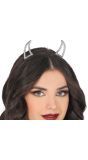 Zilveren Duivelsoren Tiara