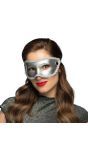 Zilveren Gabriella Oogmasker