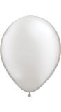 Zilveren Metallic Ballonnen 100 Stuks