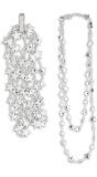 Zilveren Metallic Sterren Ketting