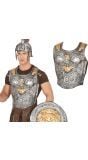 Zilveren Romeins Pantser Vest