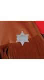 Zilveren Sheriff Ster Western