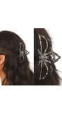 Zilveren Skelet Haarclip