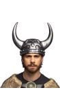 Zilveren Viking Helm Schedel