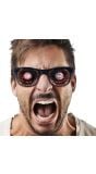 Zombie bril halloween