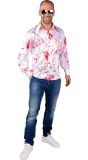 Zombie hemd bebloed mannen