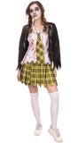 Zombie Schoolmeisjes Outfit Dames Halloween