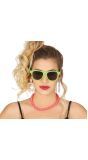 Zonnebril Neon Groen
