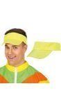 Zonneklep 80's Geel