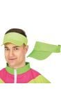 Zonneklep 80's Groen