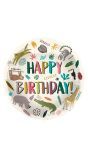 Zoo party Birthday folieballon