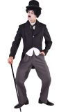 Zwart Charlie Chaplin pak mannen