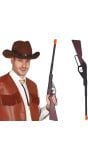 Zwart Lang Cowboy Geweer 65cm