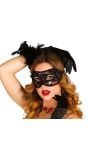 Zwart oogmasker kant