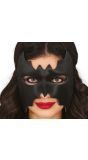 Zwart Vleermuis Batman Masker
