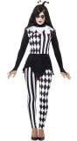 Zwart Witte Enge Nar Outfit