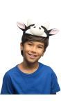 Zwart-Witte Koe Tiara Kinderen