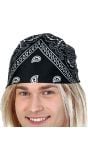 Zwarte Biker Bandana