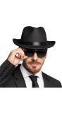 Zwarte blues brother feest bril