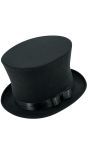 Zwarte Deftige Hoge Hoed Heren Vrouwen