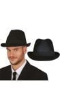 Zwarte Gangster Fedora