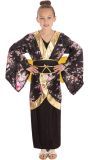 Zwarte Geisha Outfit Meisjes