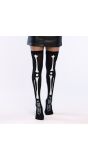Zwarte Grim Reaper Halloween Panty Dames
