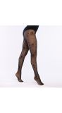 Zwarte Halloween Skull Panty Dames