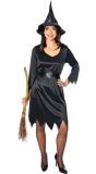 Zwarte Heks Outfit Vrouwen