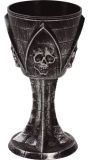 Zwarte Kelk met Schedel 19 Cm Halloween