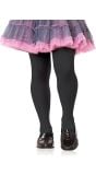 Zwarte kinder panty