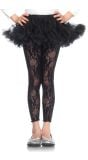 Zwarte kinder petticoat