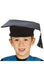 Zwarte Kinderafstudeerhoed Kinderen