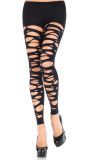 Zwarte Legging met Gaten