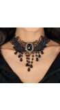 Zwarte Parel Choker